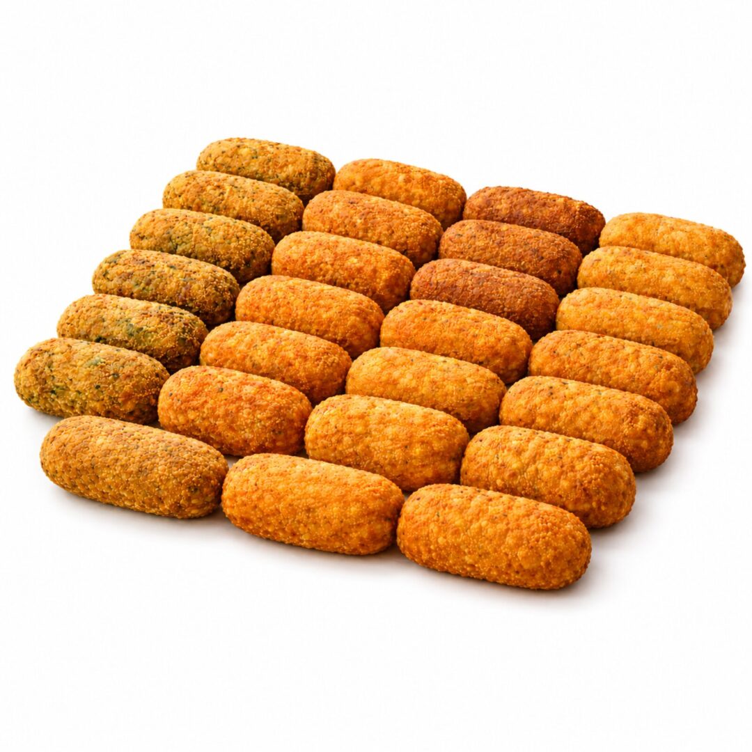 Assortiment personalitzat de croquetes fregides de diferents arrebossats