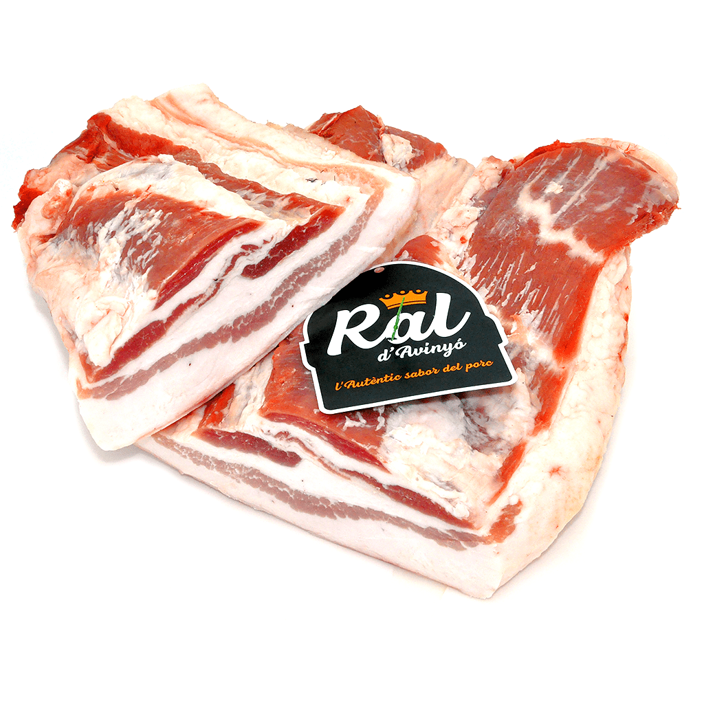 Panxeta de porc (Porcions de 100 grams)