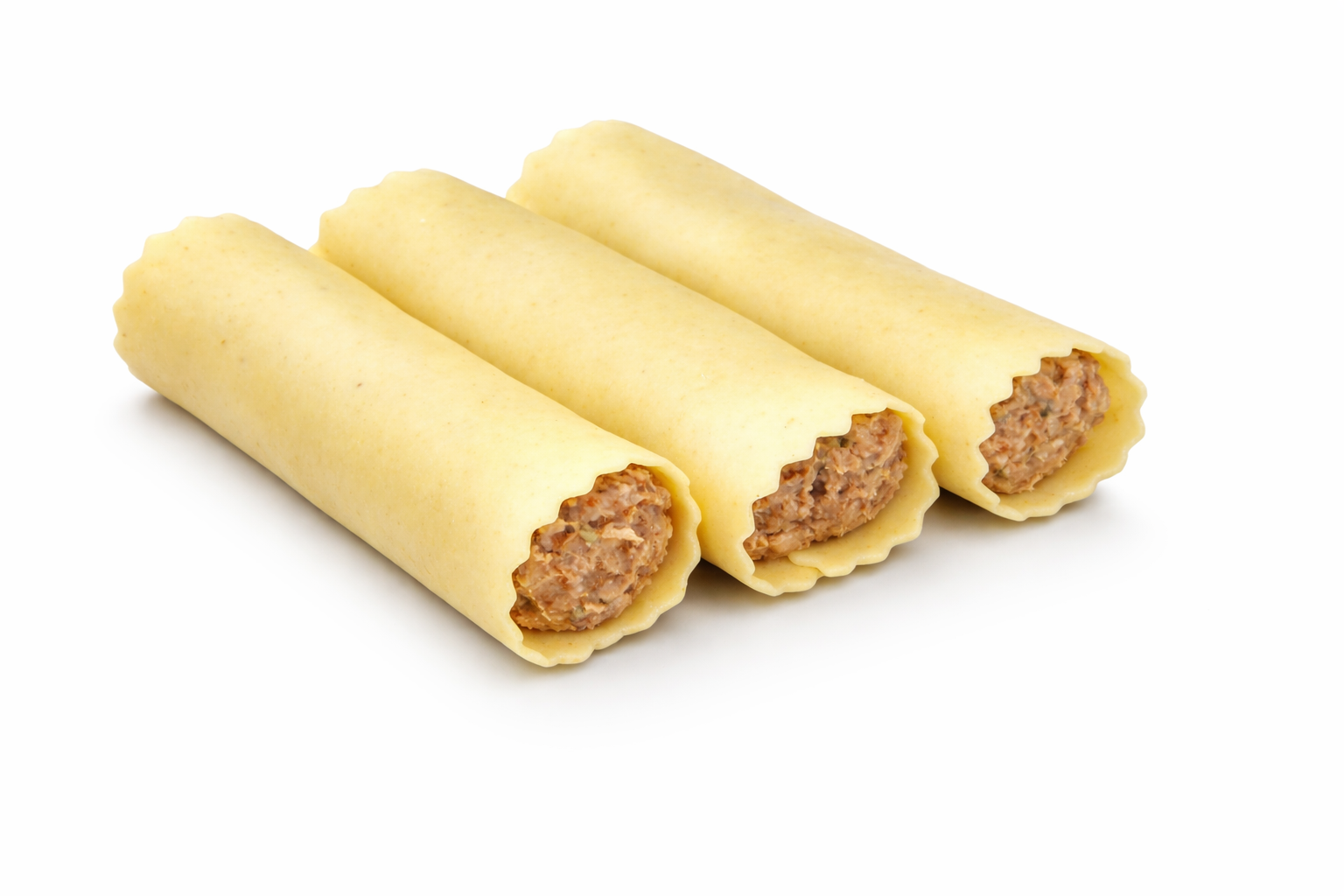 Canelons de carn sense beixamel (Safata de 8 unitats)